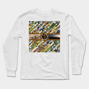 My African Adventure Wildlife Collage Long Sleeve T-Shirt
